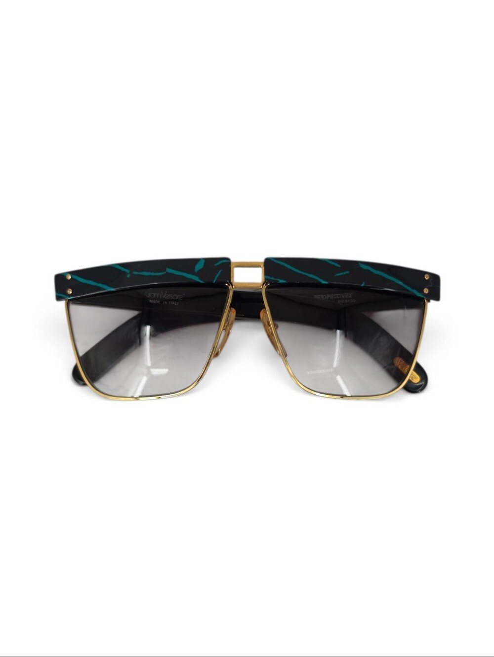 Gianni Versace Perspectives 402 910 Sunglasses Vintage 80s ASO Lady Gaga - Picture 2 of 16